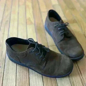 Apex Lace Up Oxfords Comfort Shoes Men’s Size 12 Casual Brown Suede